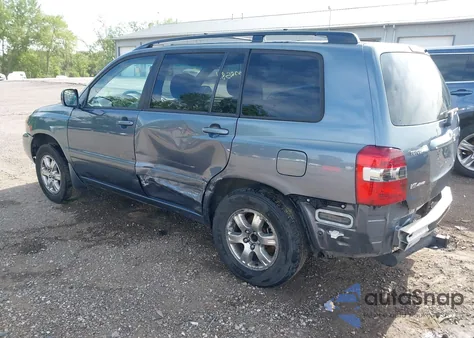 2006 Toyota Highlander V6 from USA, damaged, VIN JTEEP21A460169785